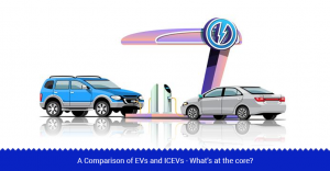 Difference between EVs and ICEVs